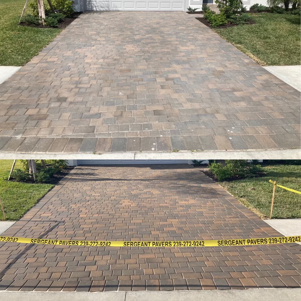 driveway paver sealing